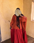 BUBU SIRA burnt orange