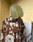 SUMMER BUBU brown print