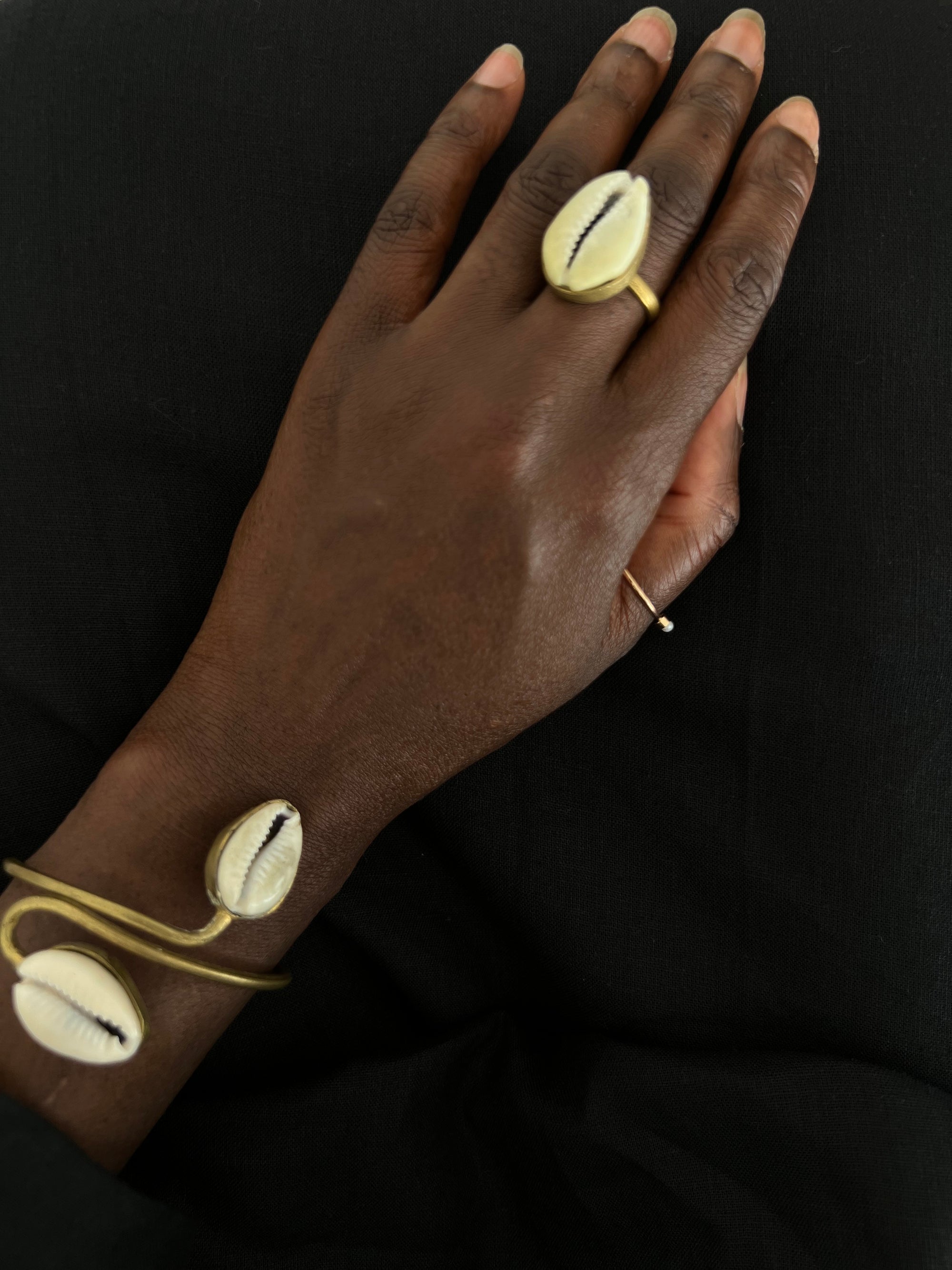 Bracelet +bague artisanale n•6