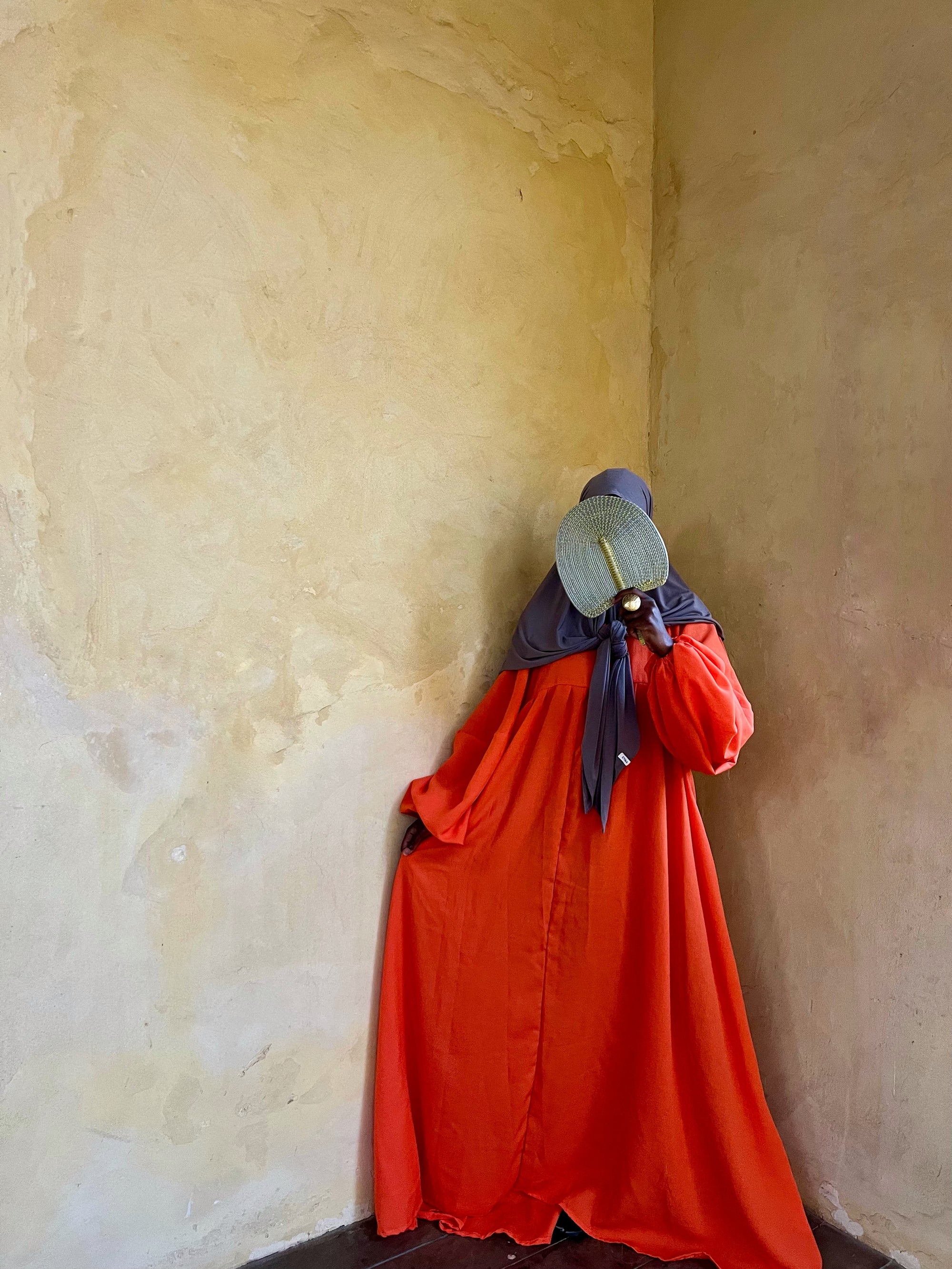 KHADY DRESS orange