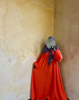 KHADY DRESS orange