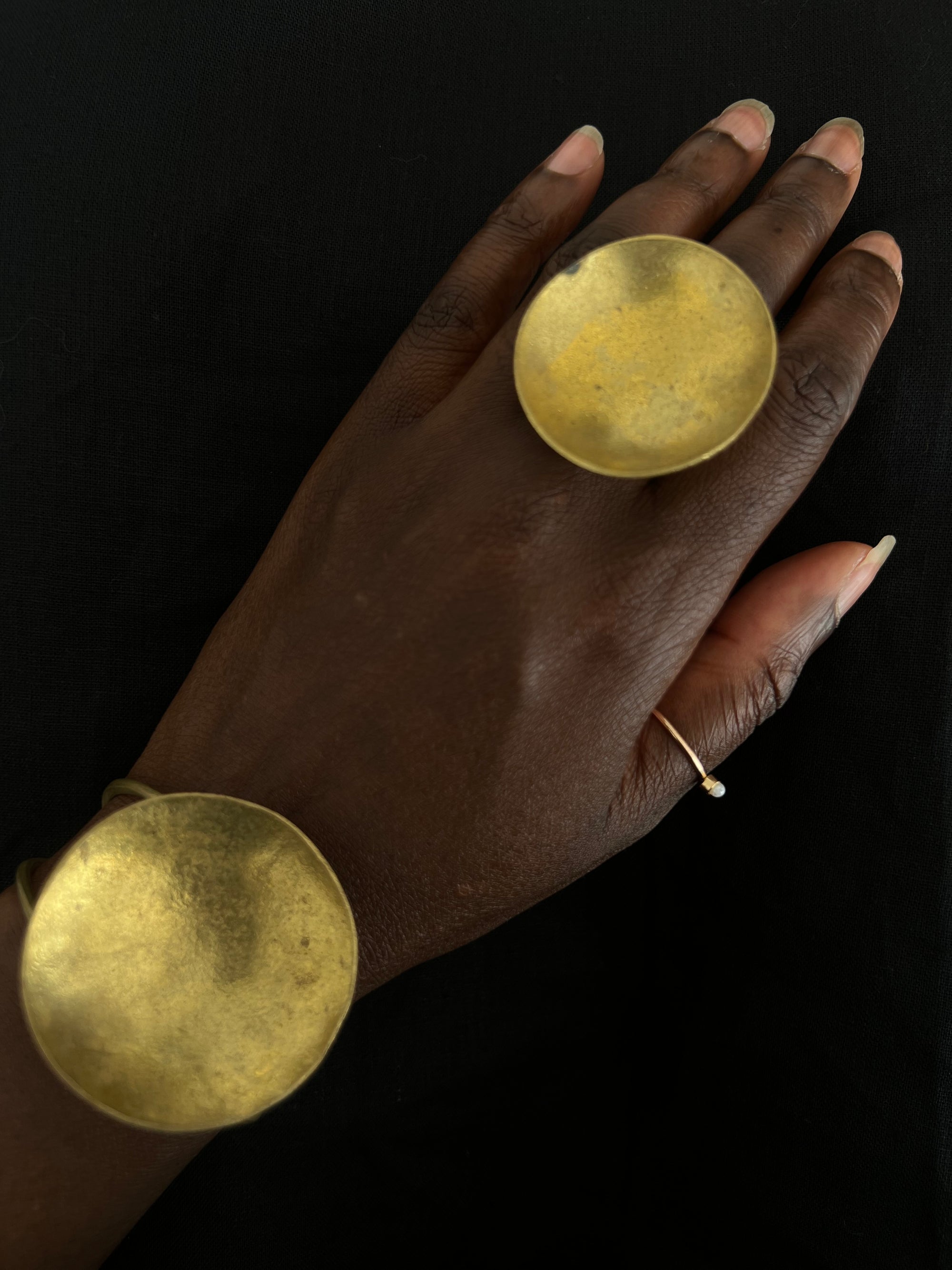 Bracelet +bague artisanale n•5