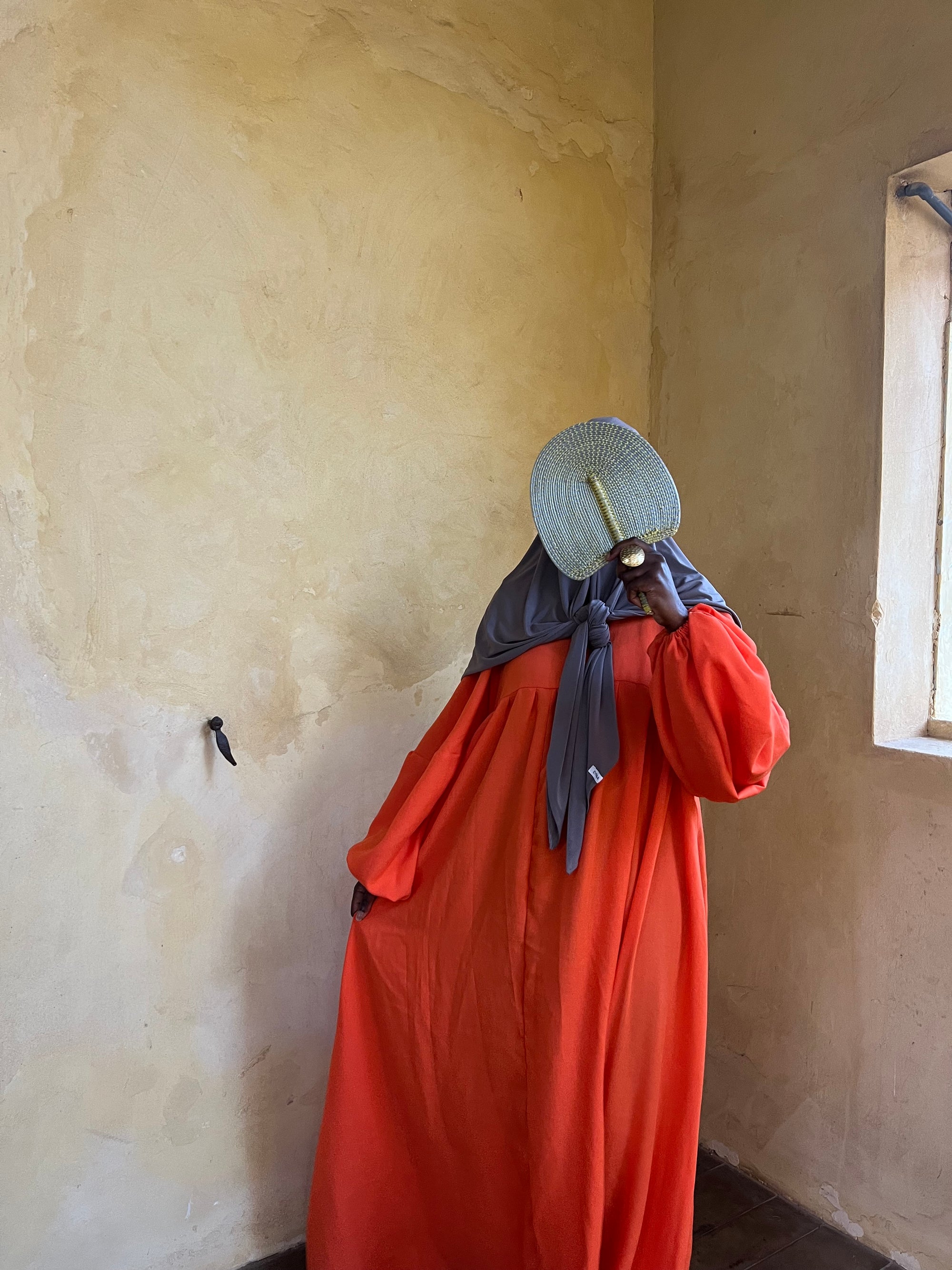 KHADY DRESS orange