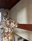 SUMMER BUBU brown print