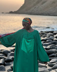 khady dress-emerald green